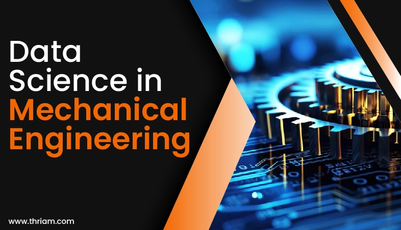 Data Science in Mechanical Engineering banner by Thriam