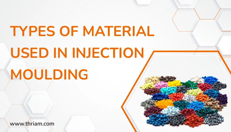 Materials used in Injection Moulding banner by Thriam