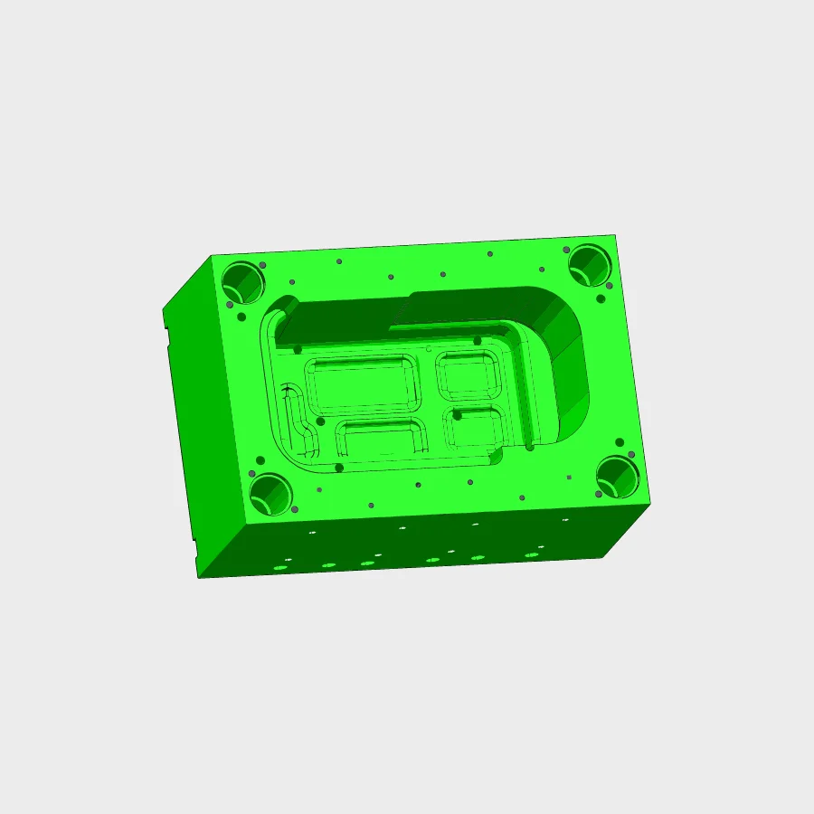 3D design of a cavity for mold