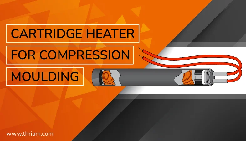 Cartridge heater for compression moulding banner by Thriam