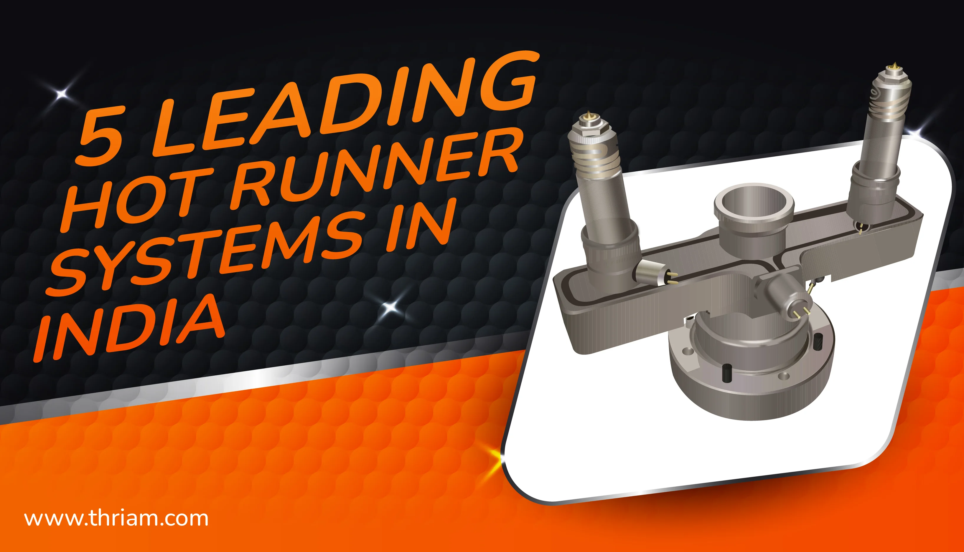 5 Leading hot runner systems in India banner by Thriam