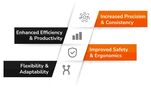 How is robotics improving the injection moulding process banner by Thriam