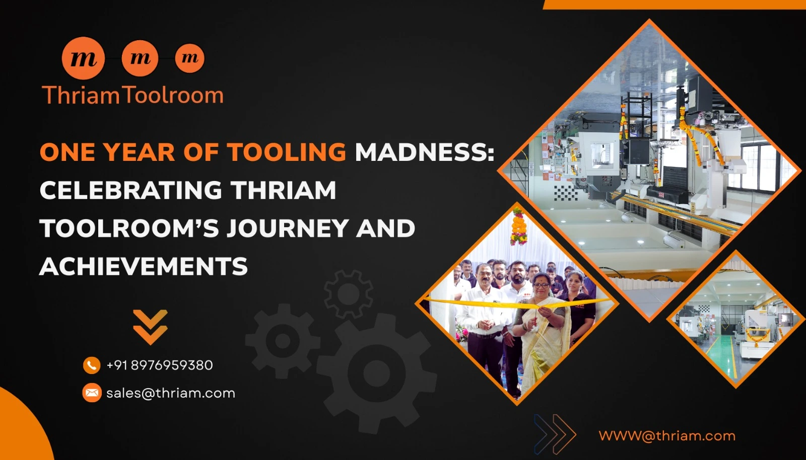 One year of Tooling madness: Celebrating Thriam Toolroom’s journey and achievements