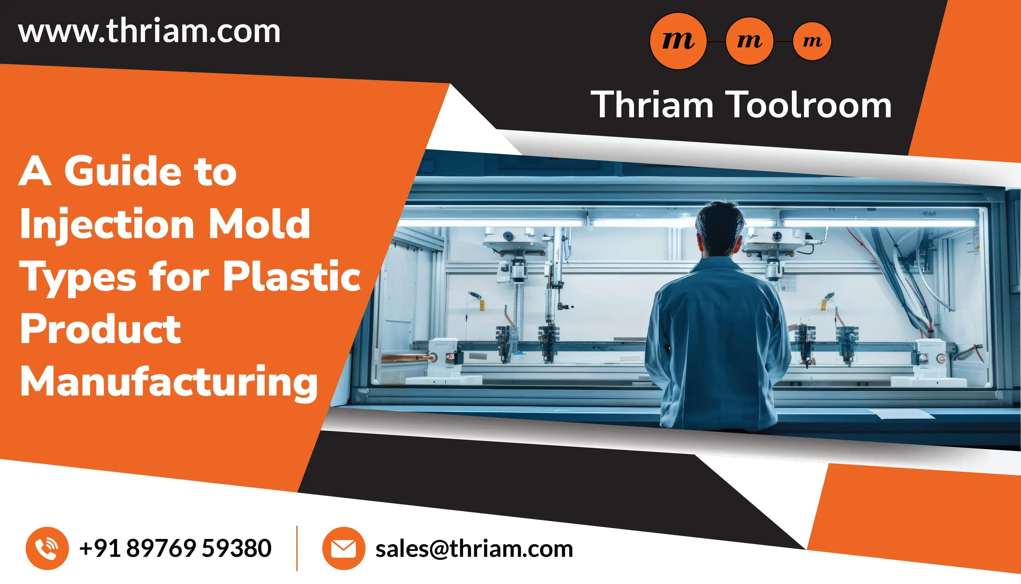 A Guide to Injection Mold Types for Plastic Product Manufacturing