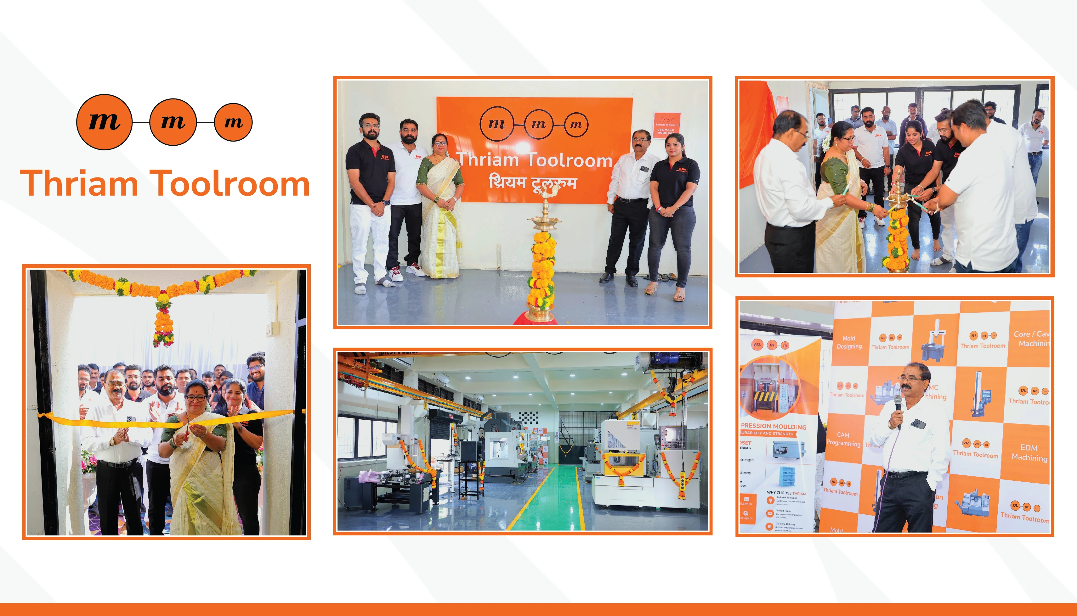 Thriam Toolroom A new era in precision mold making banner by Thriam