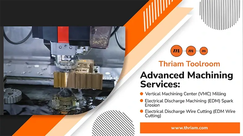 Advanced Machining Services banner by Thriam