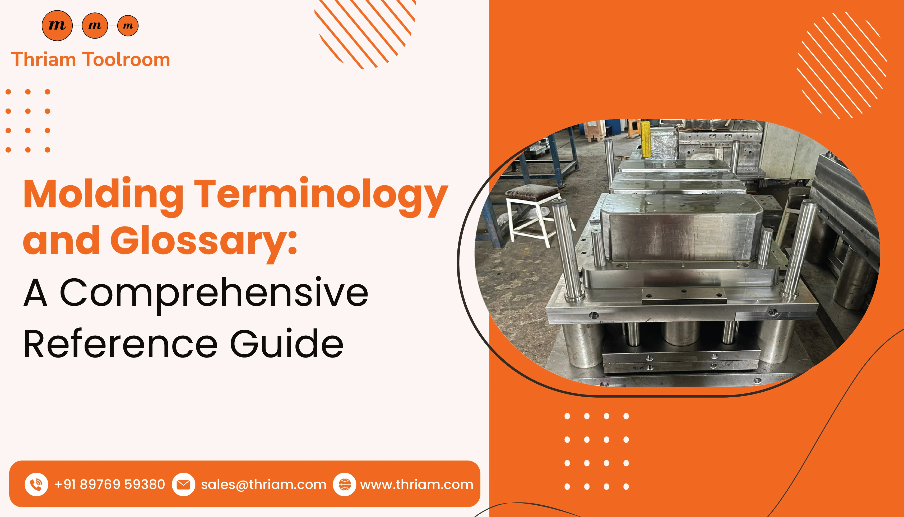 Molding Terminology and Glossary: A Comprehensive Reference Guide banner by Thriam