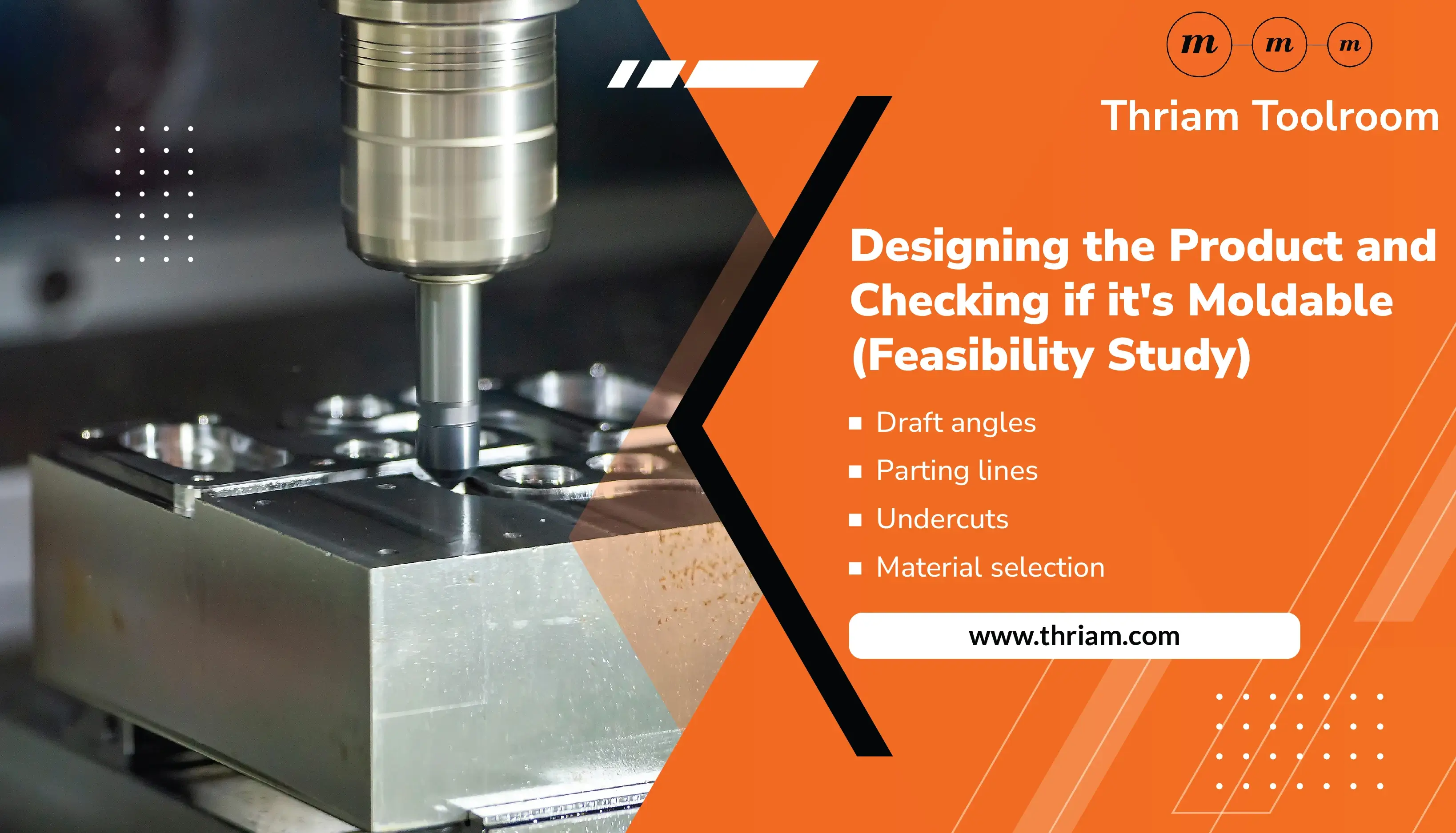 Designing the Product and Checking if it's Moldable banner by Thriam