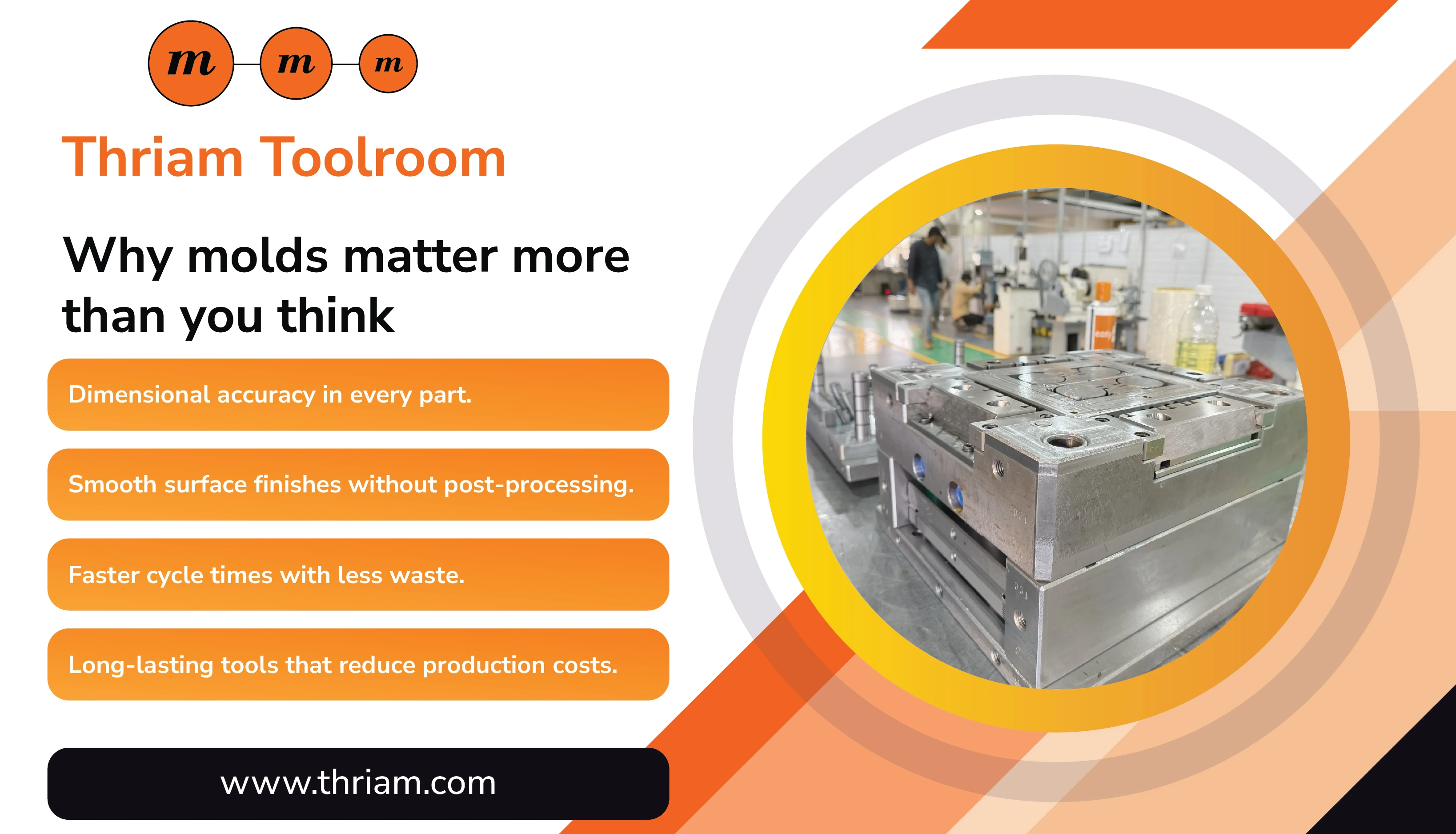 Why molds matter more than you think banner by Thriam