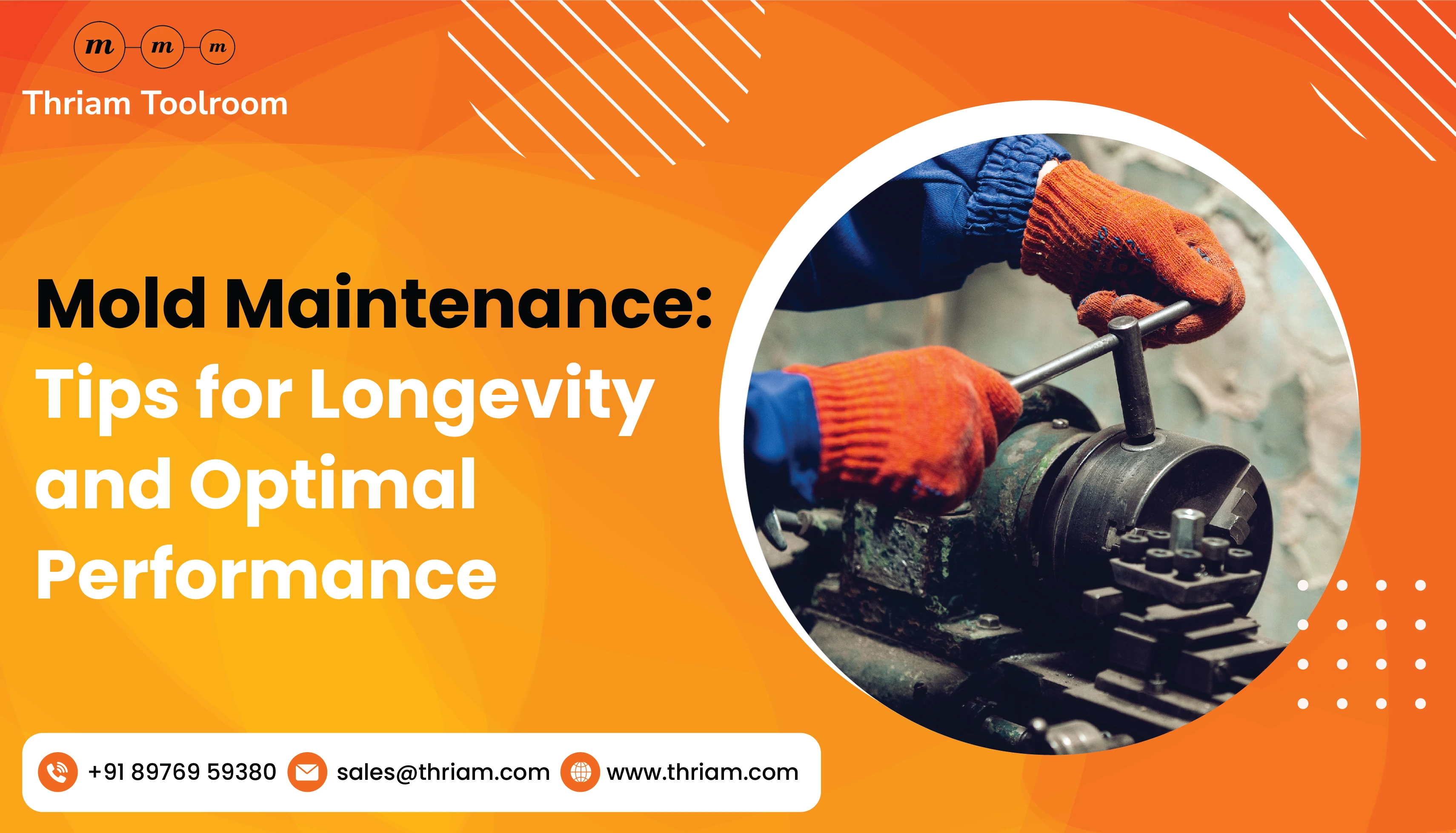 Mold Maintenance: Tips for Longevity and Optimal Performance banner by Thriam