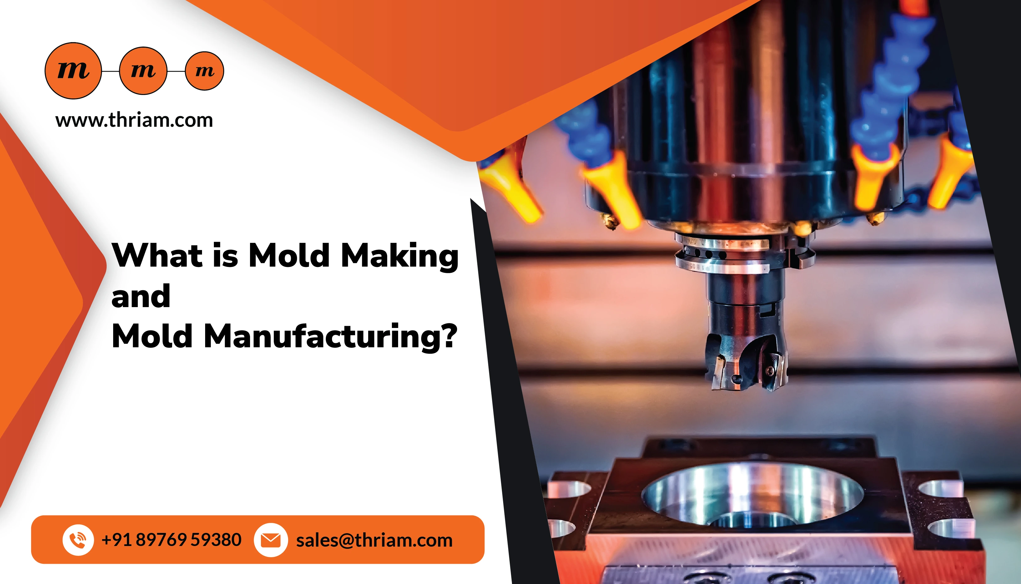 What is Mold Making and Mold Manufacturing banner by Thriam